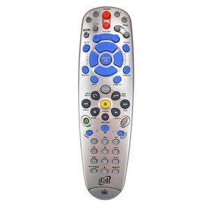 Dish Network UHF Pro Remote Control Model 123214 Silver Replacement OEM Original